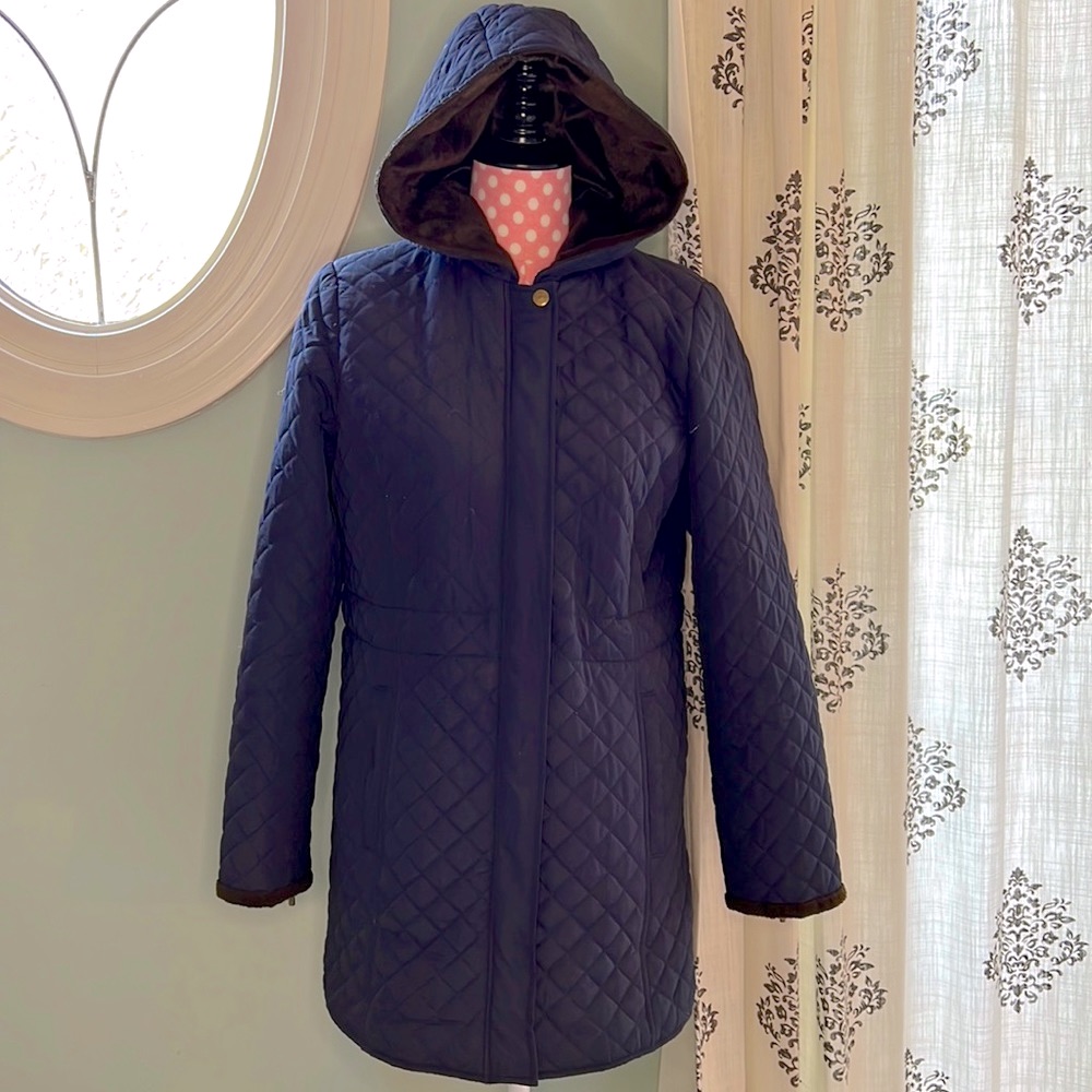 Dennis Basso Quilted Jacket Size Xs